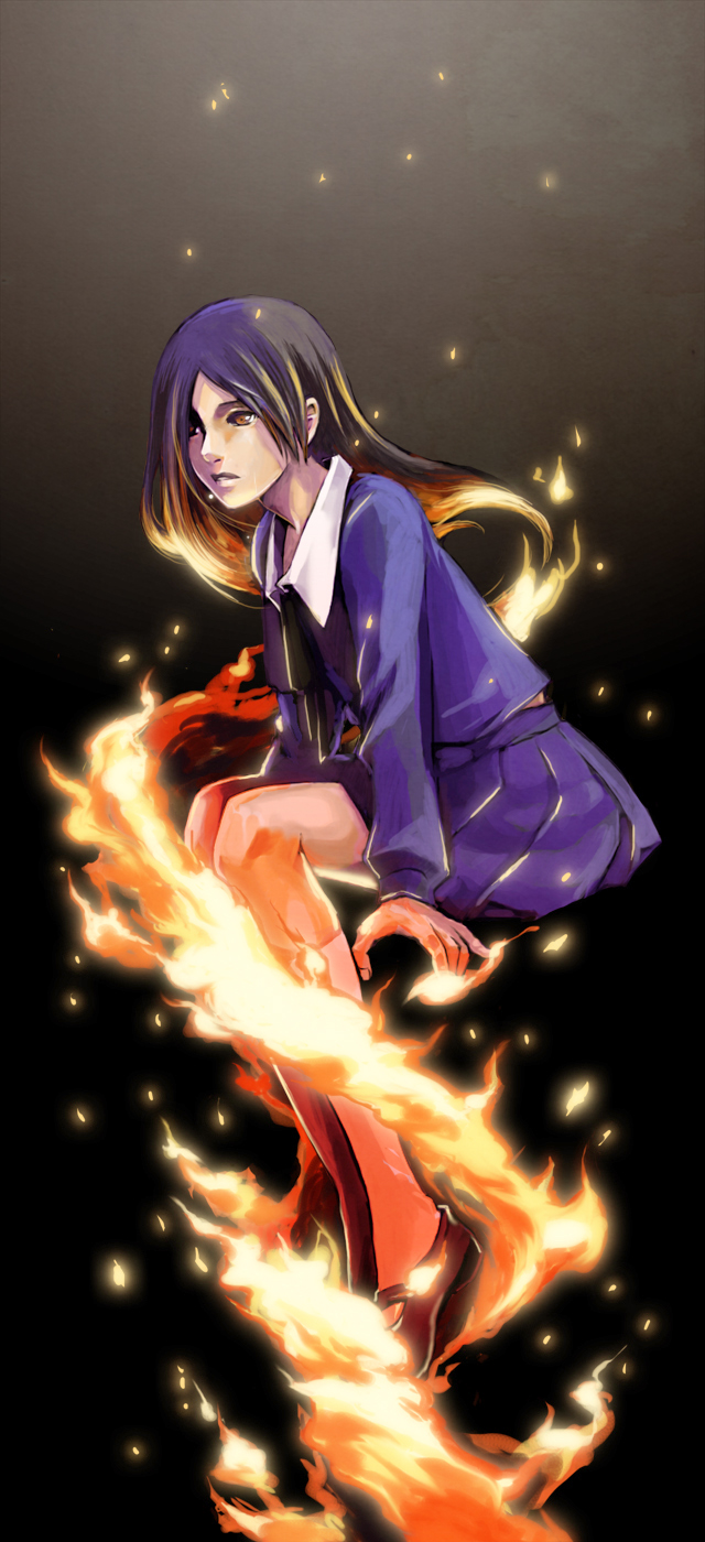 alessa gillespie (silent hill and 1 more) drawn by sen_(drawing_block)
