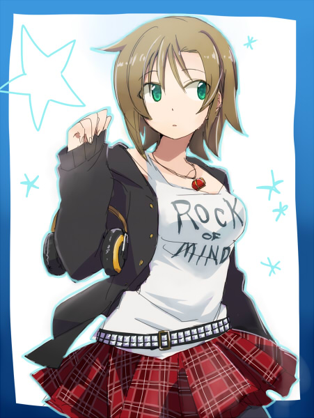 tada riina (idolmaster and 1 more) drawn by mudo_(saji)
