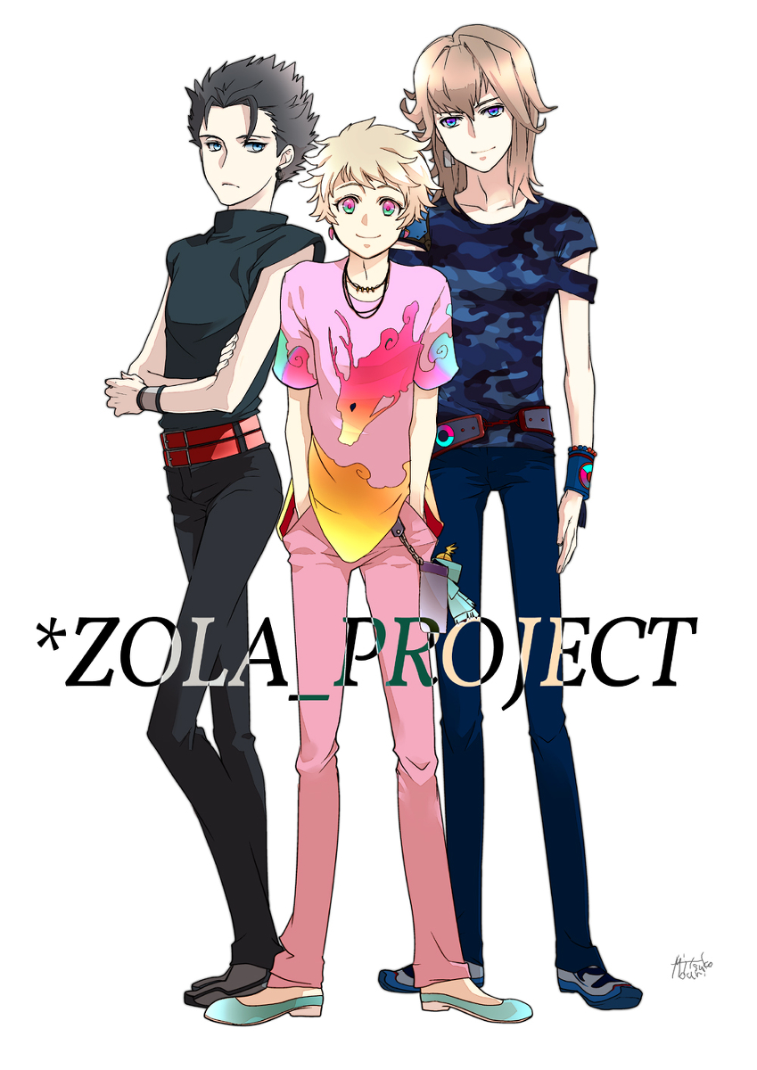 yuu, kyo, and wil (vocaloid and 1 more) drawn by mouri