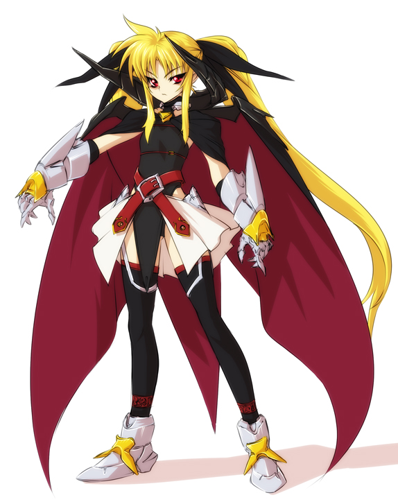 fate testarossa (lyrical nanoha and 1 more) drawn by nekomamire