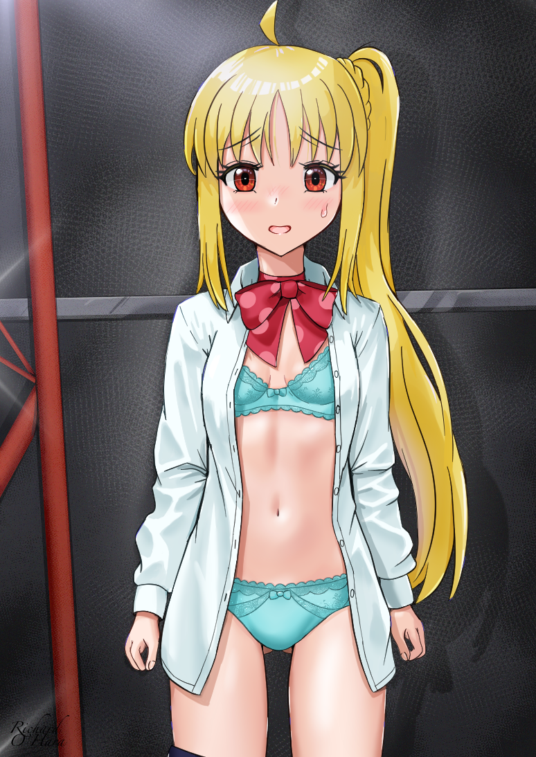 ijichi nijika (bocchi the rock!) drawn by richardohara_n