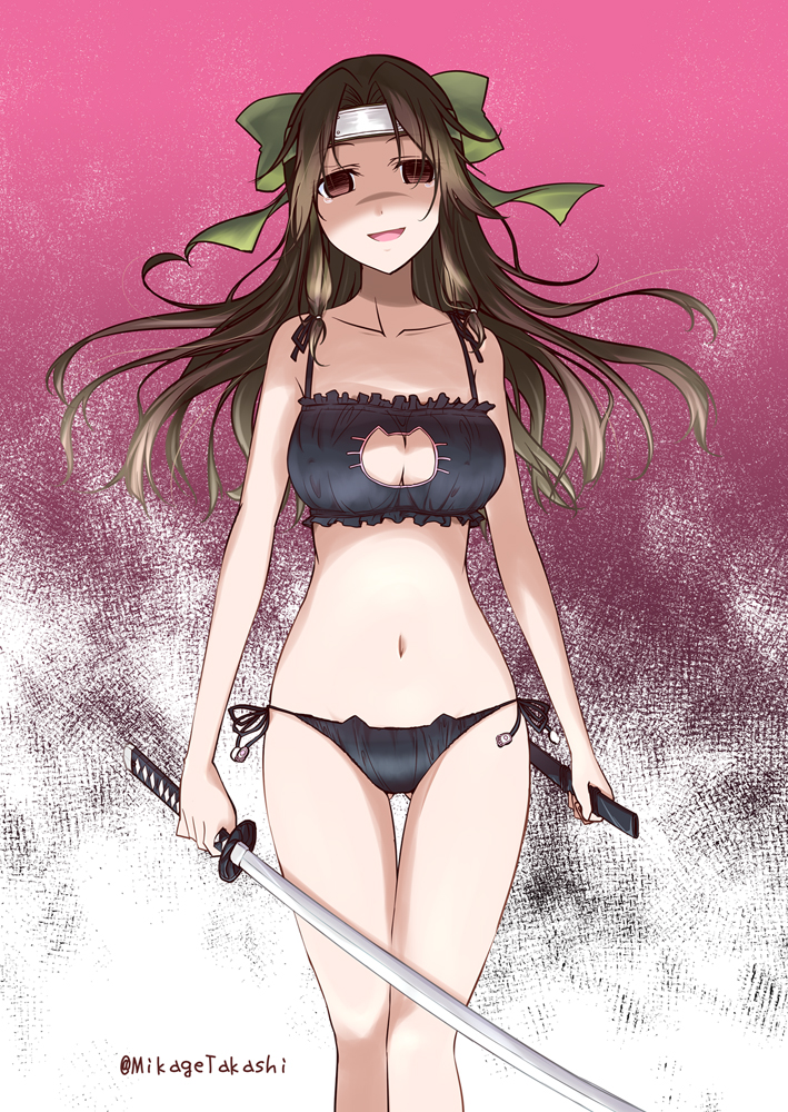 jintsuu and jintsuu kai ni (kantai collection) drawn by mikage_takashi