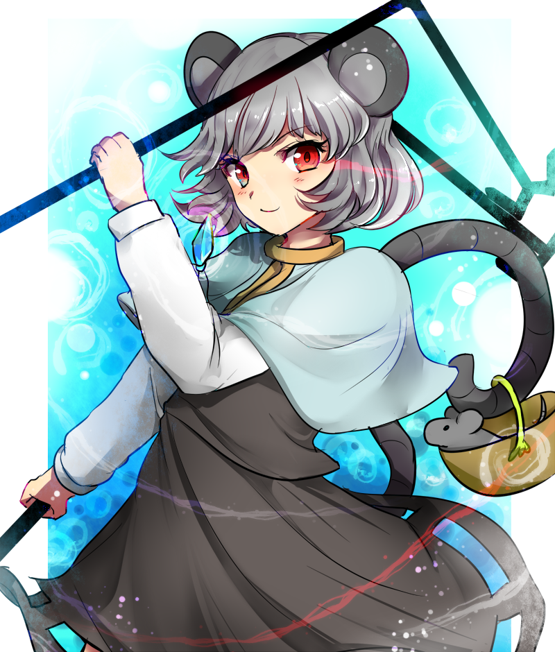 nazrin (touhou and 1 more) drawn by makotono_(makotono_00)