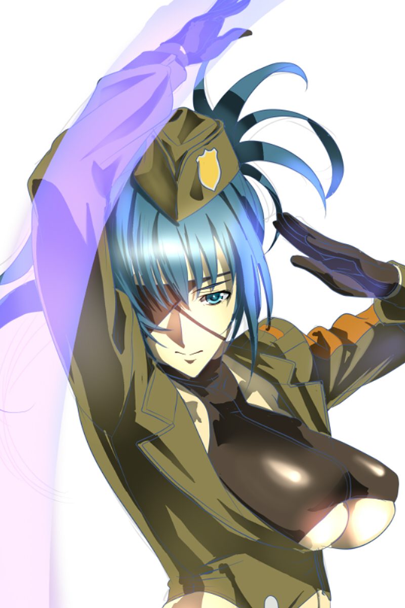 leona heidern (the king of fighters and 2 more) drawn by judge_(oekaki)