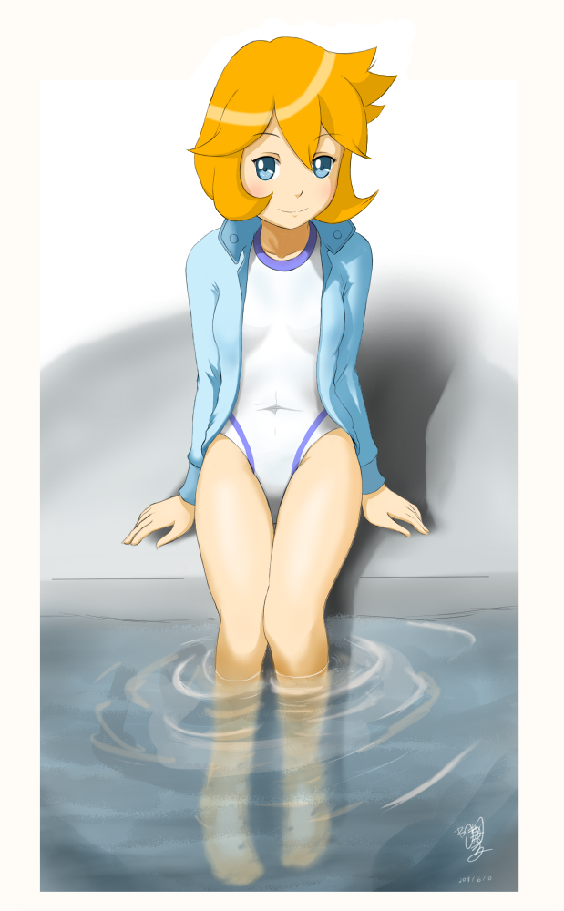 misty (pokemon and 1 more) drawn by finalcake