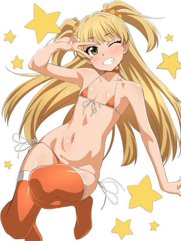 jougasaki rika (idolmaster and 1 more) drawn by loliconder