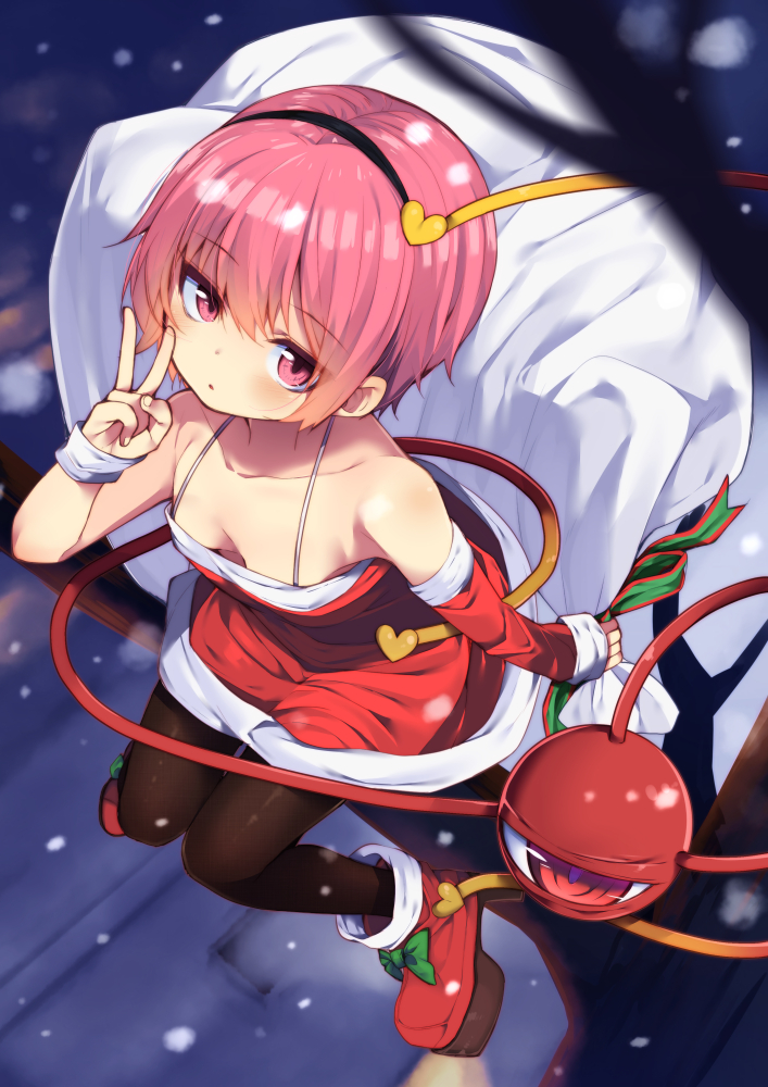 komeiji satori (touhou) drawn by nigo_(aozoragarou)