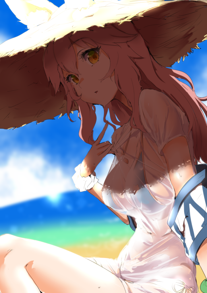 tamamo and tamamo no mae (fate and 1 more) drawn by clearite