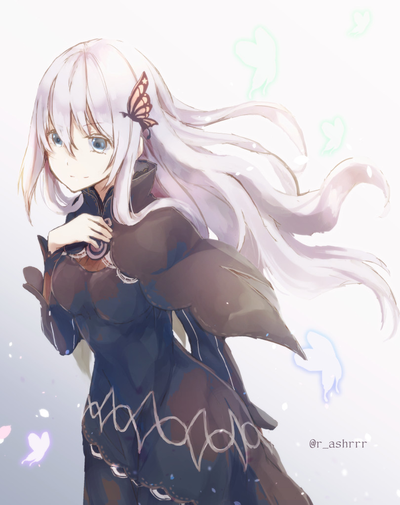echidna (re:zero kara hajimeru isekai seikatsu) drawn by r_ashrrr
