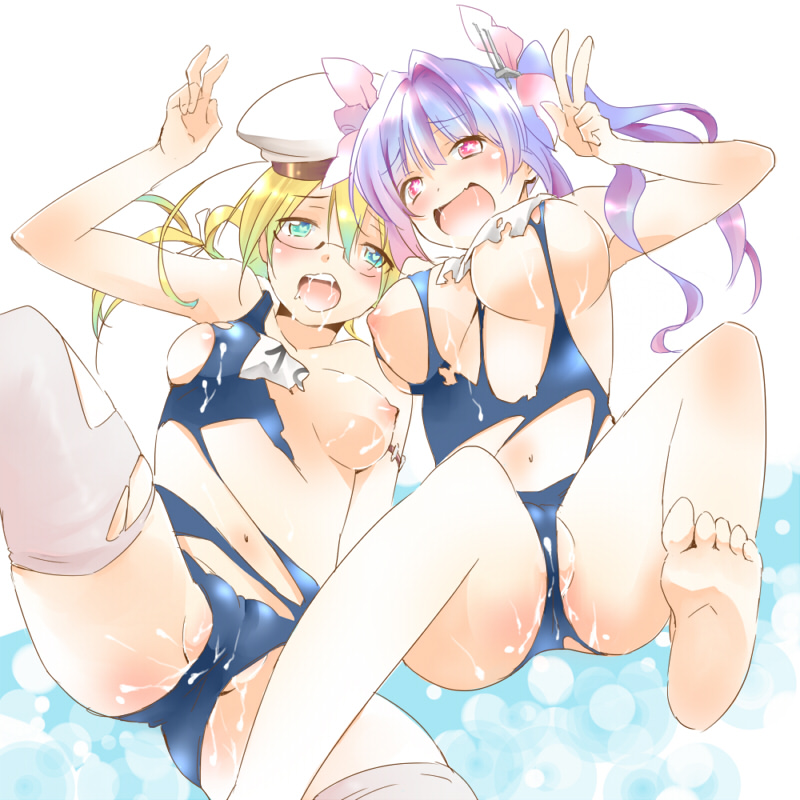 i-19 and i-8 (kantai collection) drawn by namerakaweb