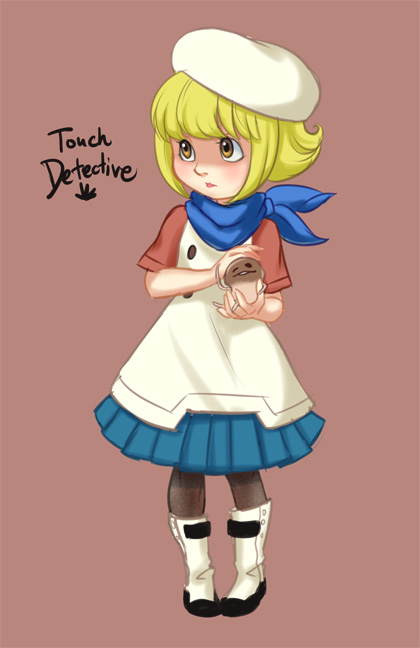 nameko and ozawa rina (osawari tantei) drawn by galibo