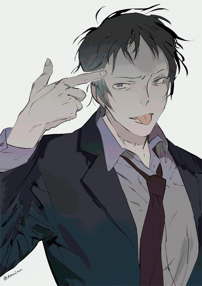 adachi tooru (persona and 1 more) drawn by kaninn