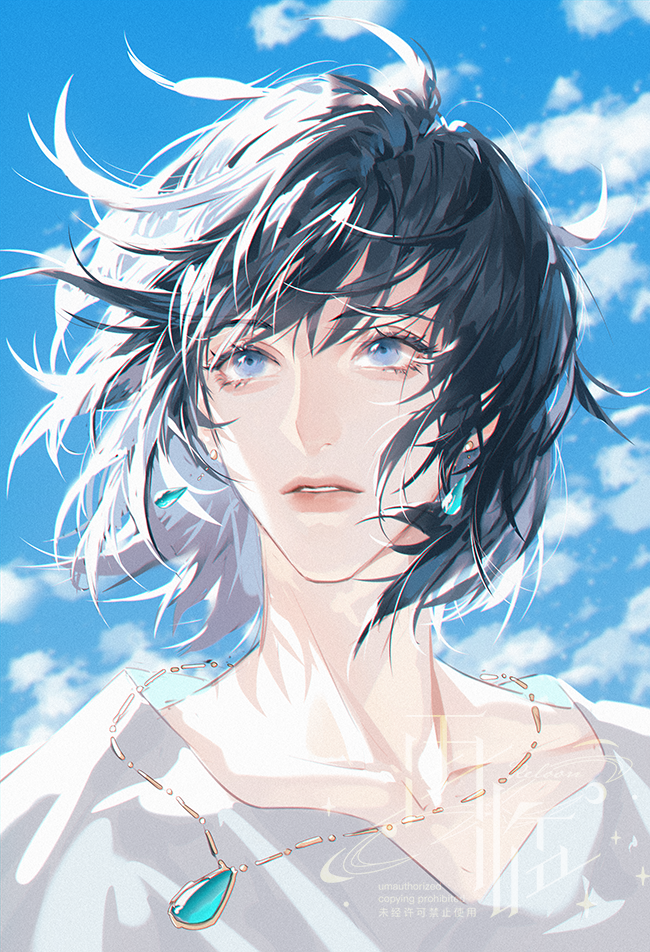 howl pendragon (howl no ugoku shiro) drawn by reloon