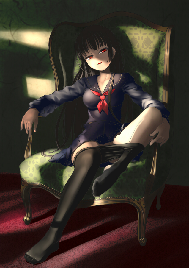 kanoe yuuko (tasogare otome x amnesia) drawn by rori_chuushin