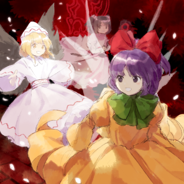 lily white and rengeteki (touhou) drawn by kaigen_1025