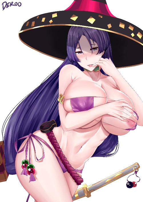 minamoto no raikou (fate and 1 more) drawn by deroo