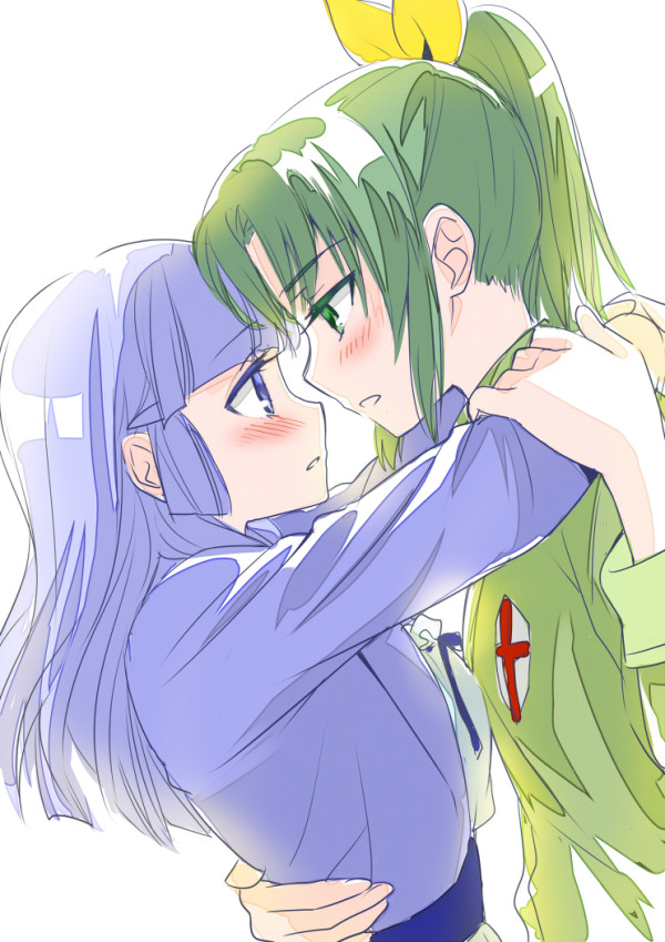 midorikawa nao and aoki reika (precure and 1 more) drawn by ooshima_tomo