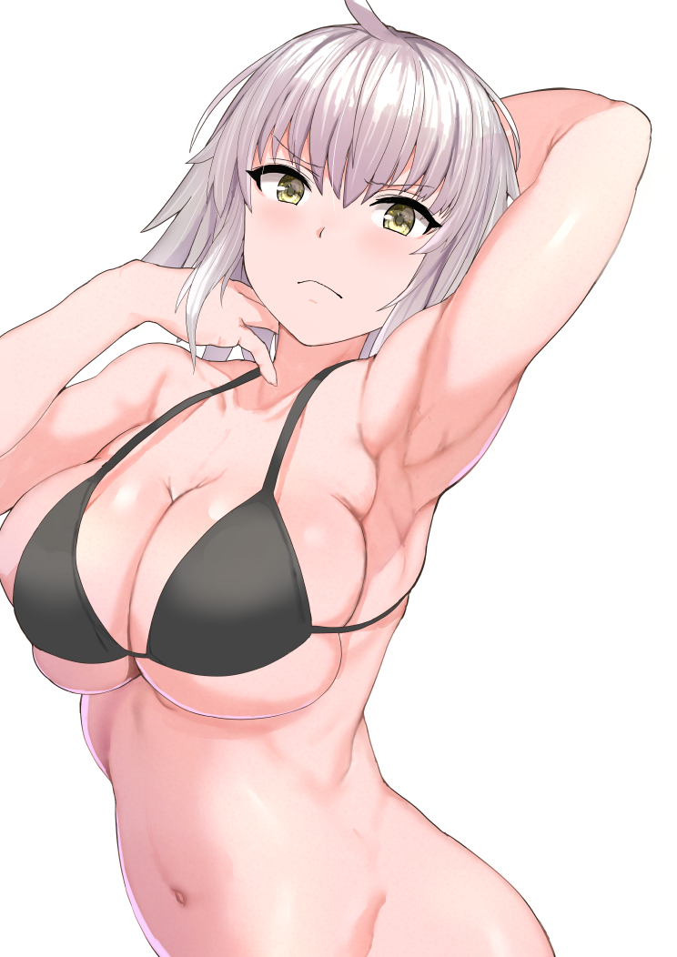 jeanne d'arc alter (fate and 1 more) drawn by sikijou77o