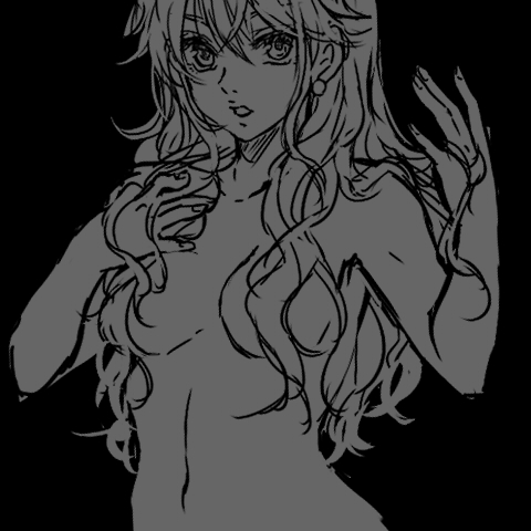 green (pokemon and 1 more) drawn by mokorei