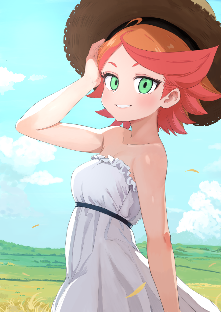 amanda o'neill (little witch academia) drawn by hues_sunk