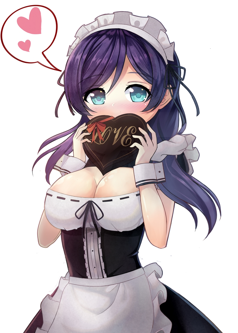 tojo nozomi (love live! and 1 more) drawn by motokonut