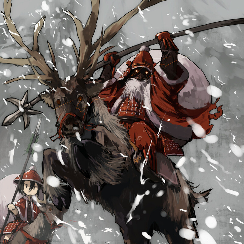 santa claus (original) drawn by gregorius_yamada