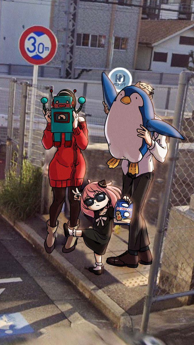 yor briar, anya, and twilight (spy x family) drawn by 54kmlikeuniform