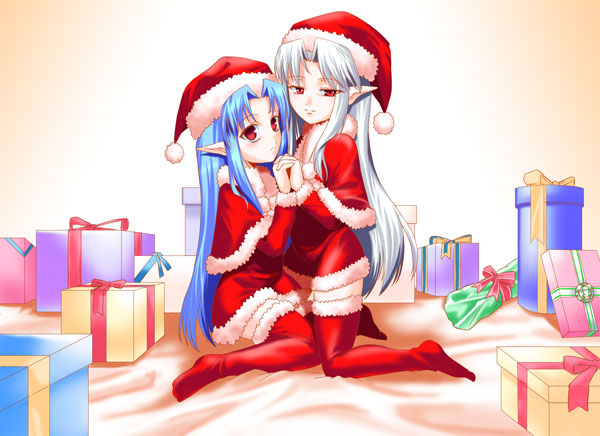 len and white len (tsukihime and 1 more)