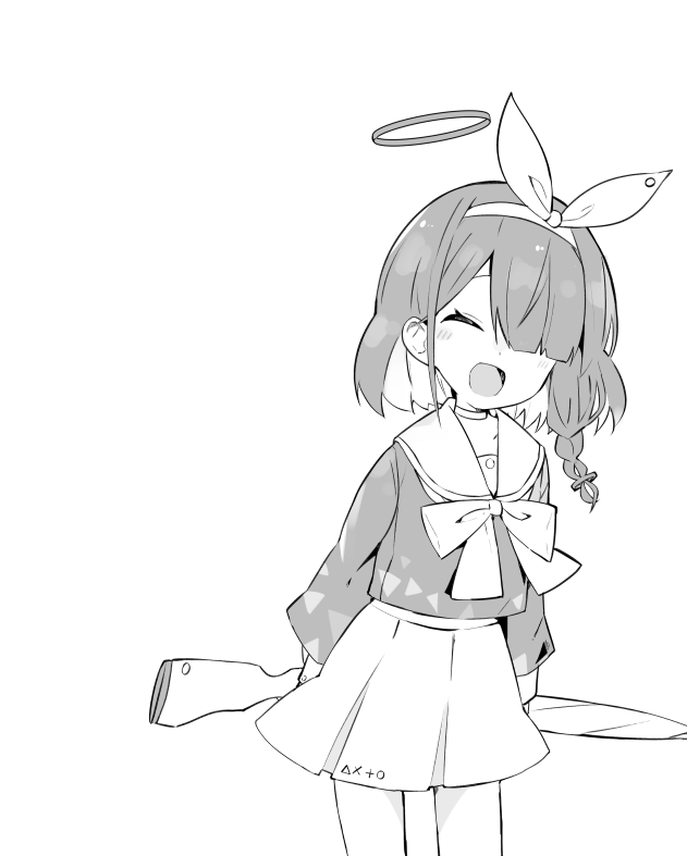 arona and plana (blue archive) drawn by ooyama_imo