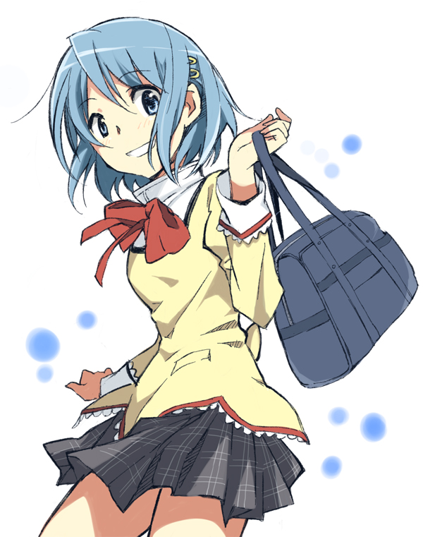 miki sayaka (mahou shoujo madoka magica) drawn by kamekoya_sato