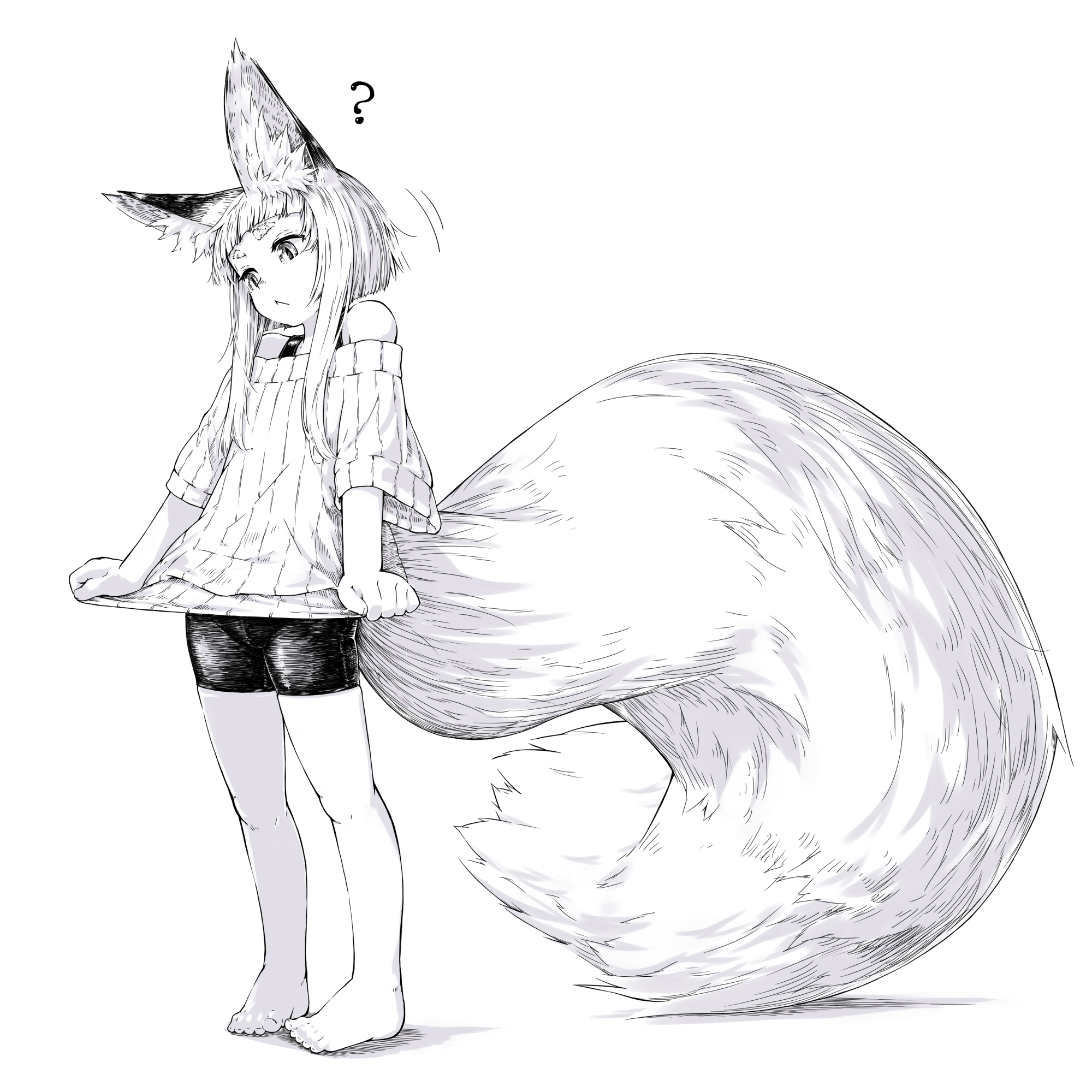 fox girl (original) drawn by jaco | Danbooru