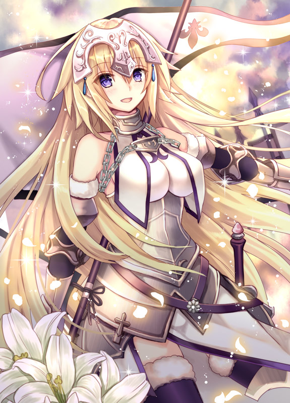 jeanne d'arc (fate and 1 more) drawn by nozomi_fuuten