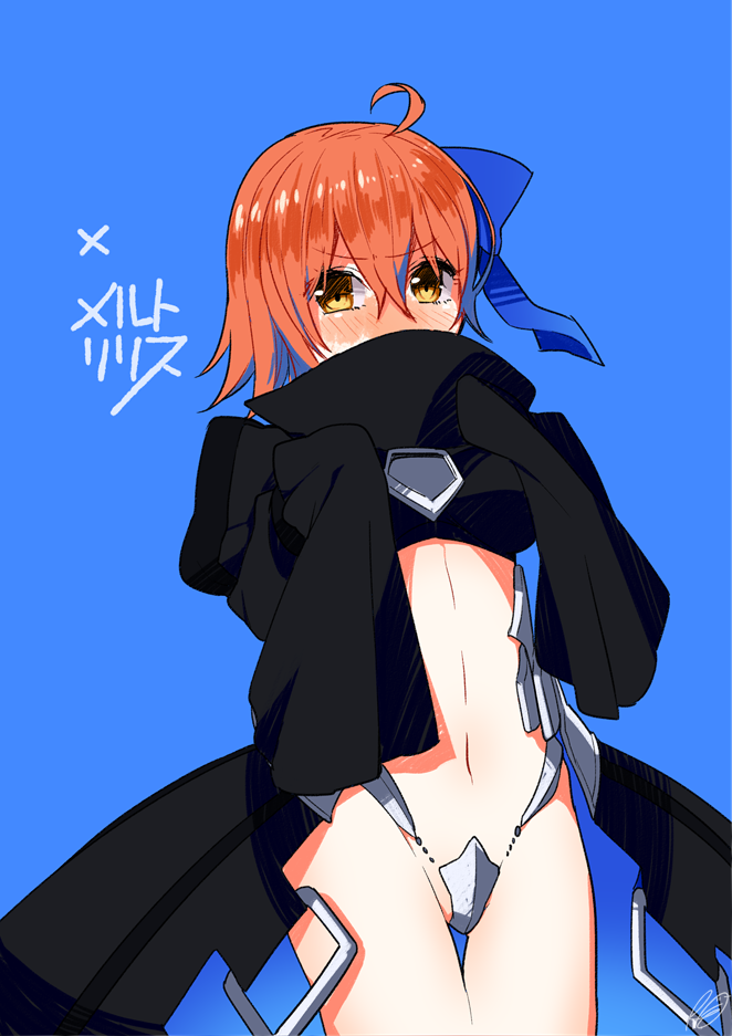 fujimaru ritsuka and meltryllis (fate and 1 more) drawn by rkp