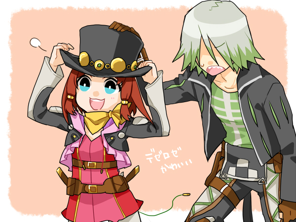 rose and dezel (tales of and 1 more) drawn by kiichi_asa