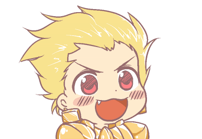 gilgamesh (fate and 1 more) drawn by ikiyouz