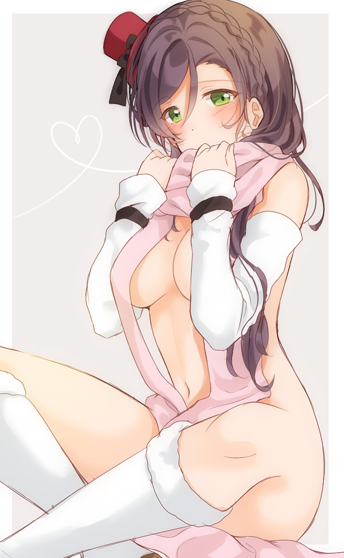 tojo nozomi (love live! and 1 more) drawn by mogu_(au1127)