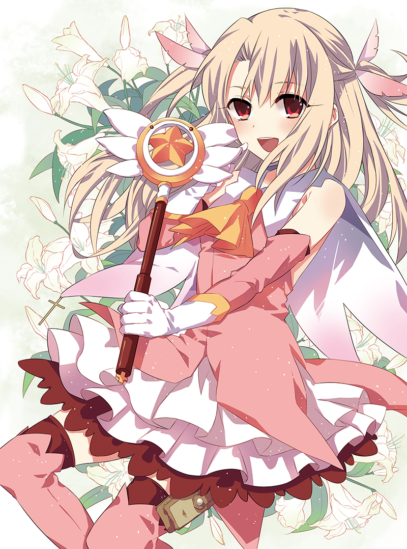 illyasviel von einzbern, prisma illya, and magical ruby (fate and 1 more) drawn by mysterymiharu