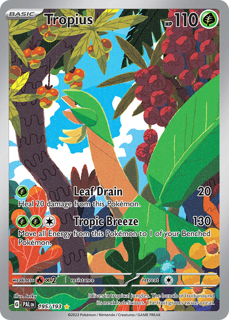 tropius (pokemon and 1 more) drawn by bananajerky