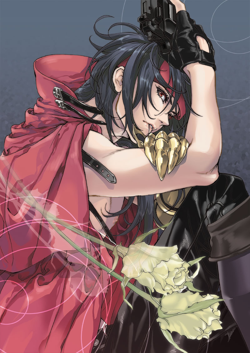 vincent valentine (final fantasy and 1 more) drawn by yonesuke