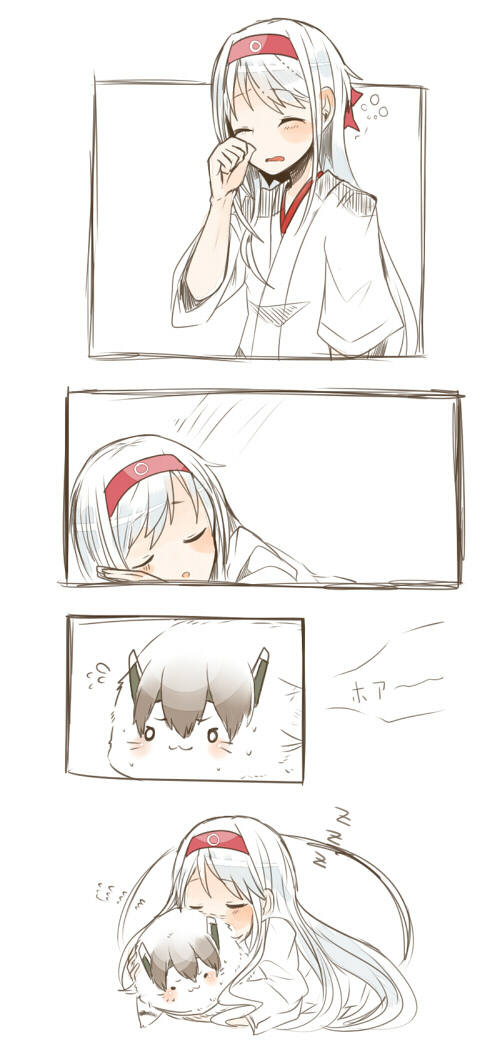 shoukaku and taihou (kantai collection) drawn by itomugi-kun