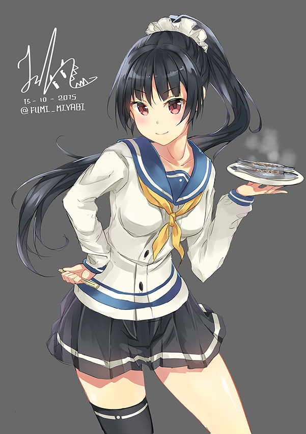 isokaze (kantai collection) drawn by jacob_dream_world