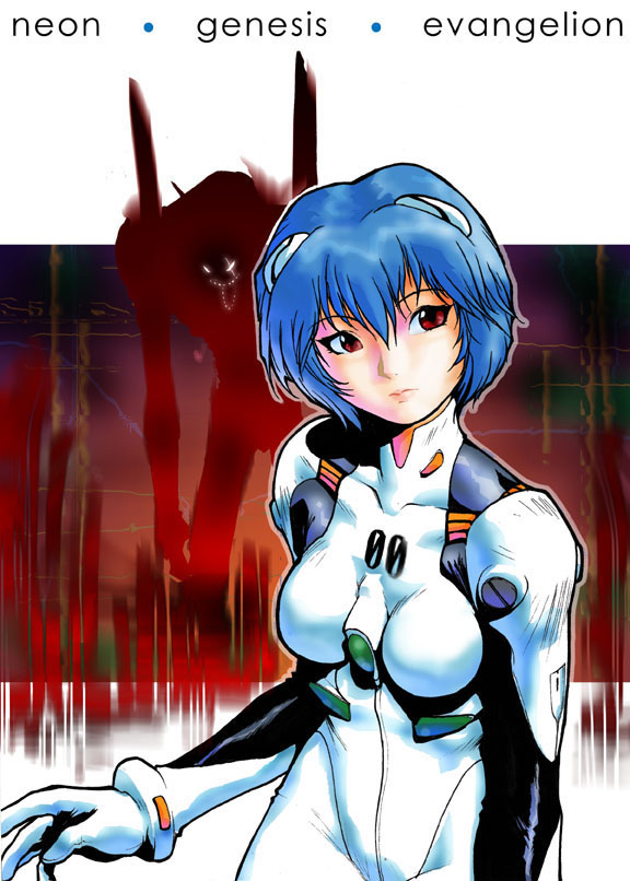 ayanami rei (neon genesis evangelion) drawn by chester_ocampo