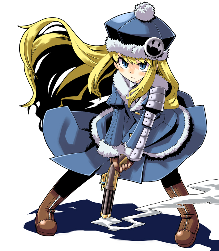 jack frost, gunner, and gunner 2 (sekaiju no meikyuu and 1 more) drawn by gengorou
