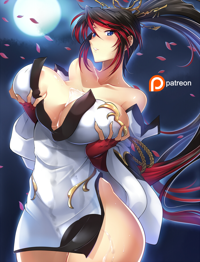 nanbu kaguya (super robot wars and 1 more) drawn by haganef