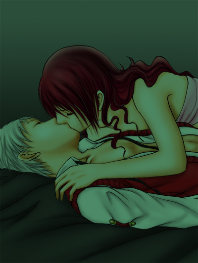 kirijou mitsuru and sanada akihiko (persona and 1 more) drawn by s-mikage