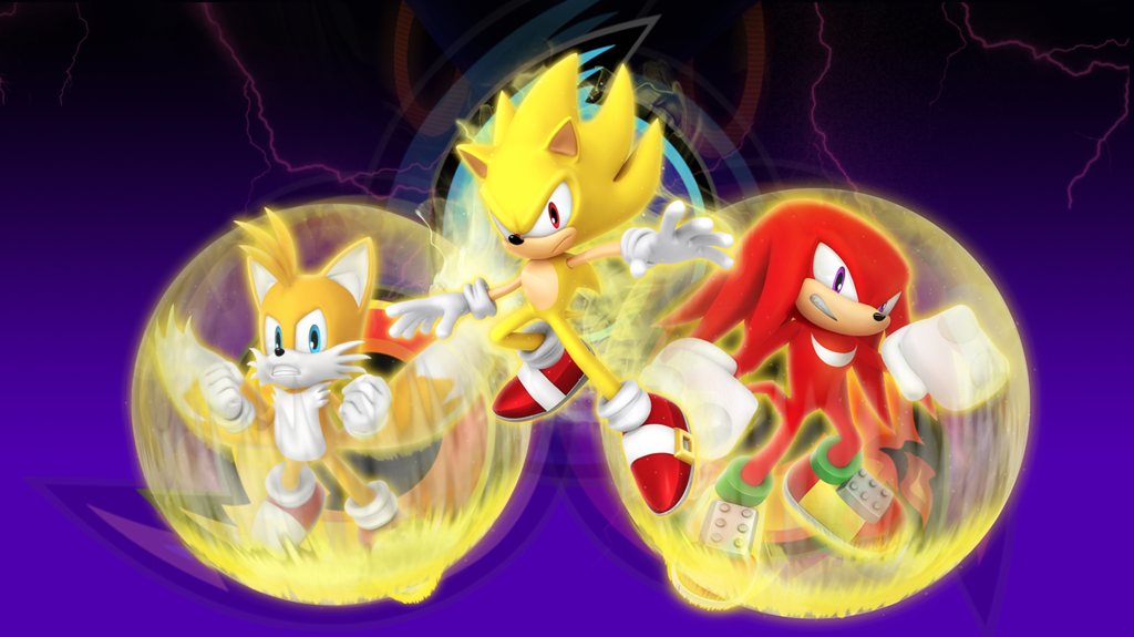 sonic the hedgehog, tails, knuckles the echidna, metal sonic, and super  sonic (sonic and 1 more) drawn by nibroc_rock_(artist)