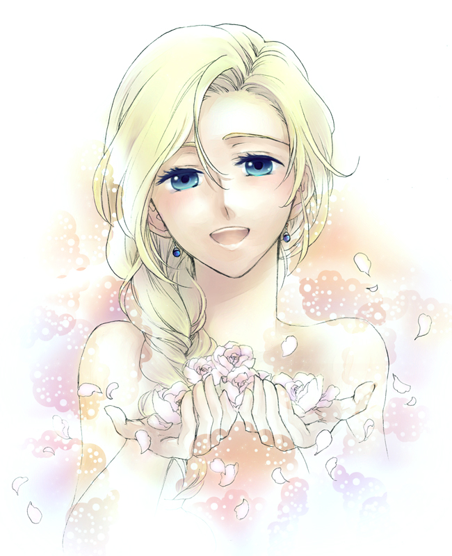 bianca (dragon quest and 1 more) drawn by momo_(gomenne)