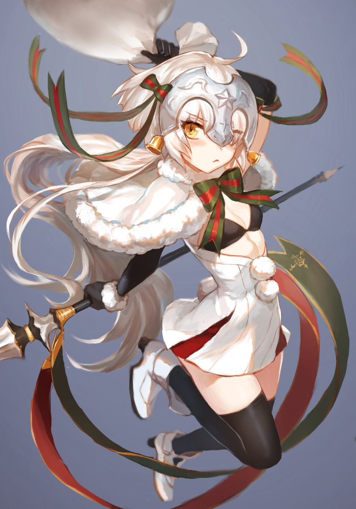 jeanne d'arc alter santa lily (fate and 1 more) drawn by nima_(niru54)