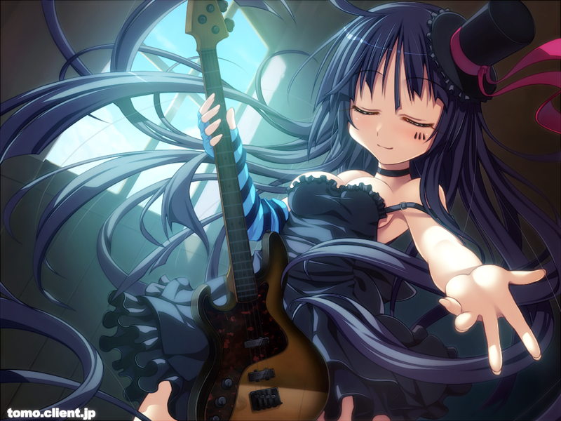 akiyama mio (k-on!) drawn by kitahara_tomoe_(kitahara_koubou) and maid_koubou