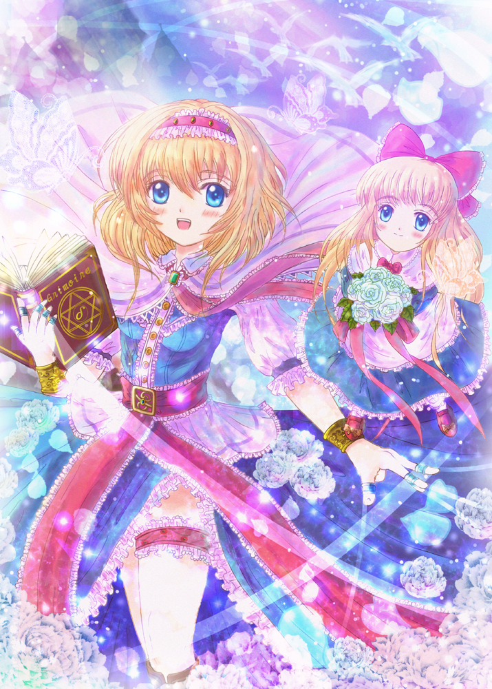 alice margatroid and shanghai doll (touhou) drawn by daiso